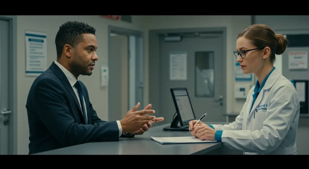 Patient booking and telehealth integration – doctor scheduling appointments with healthcare provider