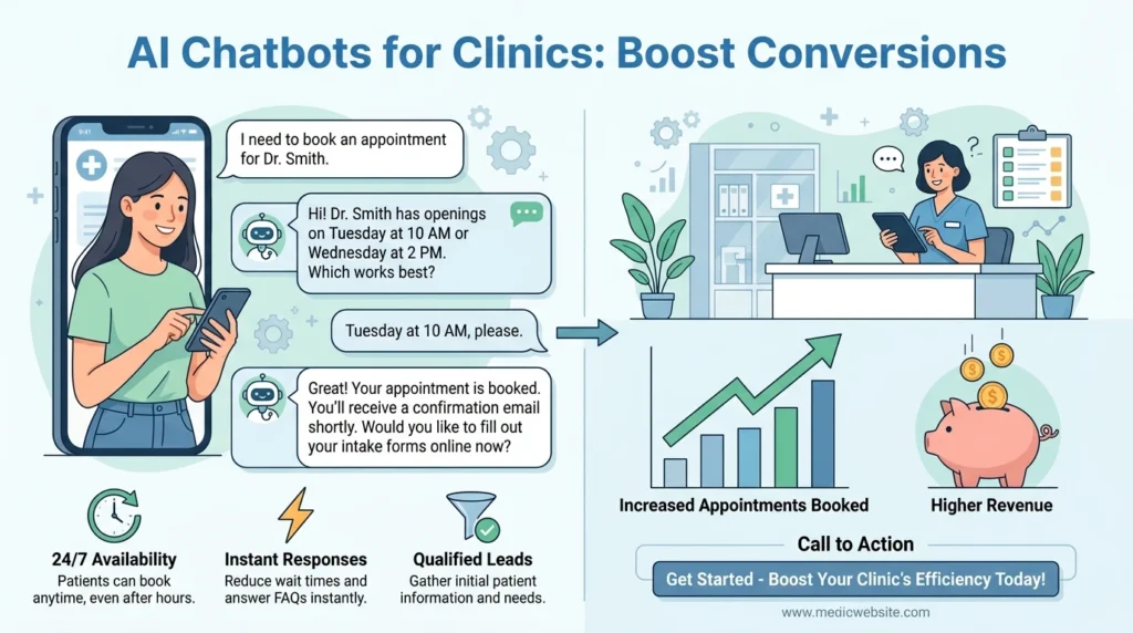 AI Chatbots for Clinics: Boost Conversions