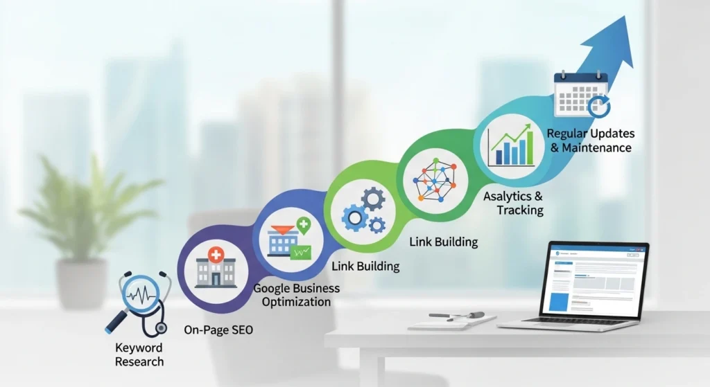 SEO for Doctors Step-by-Step Growth Strategy (2026)