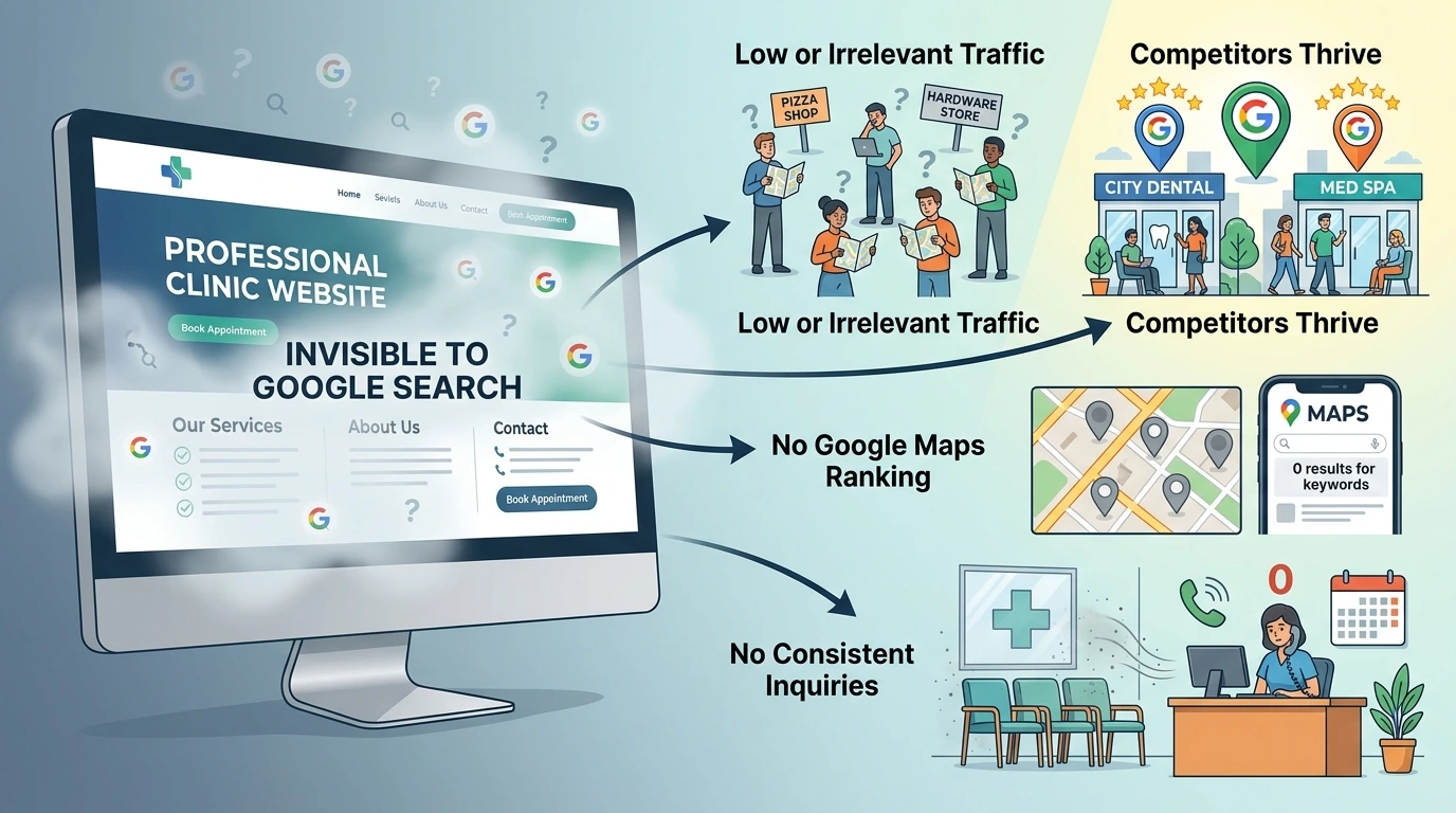 Struggling to Get Patients from Google?