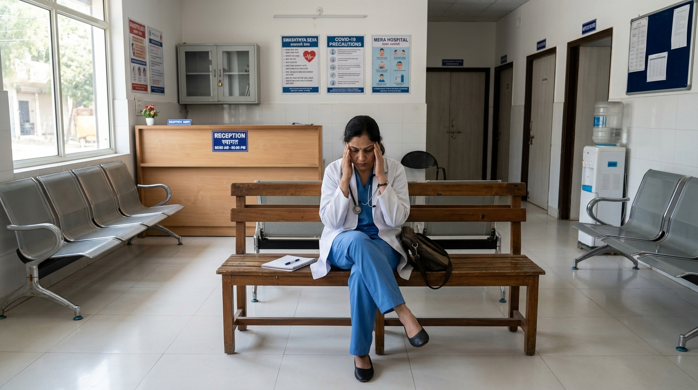 Worried doctor in 2026